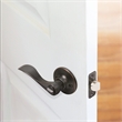 Springdale 2-Way Brass Privacy Door Lever in Oil Rubbed Bronze