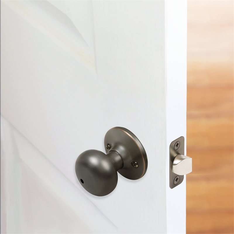 Cambridge Bronze Privacy Brass Door Knob
