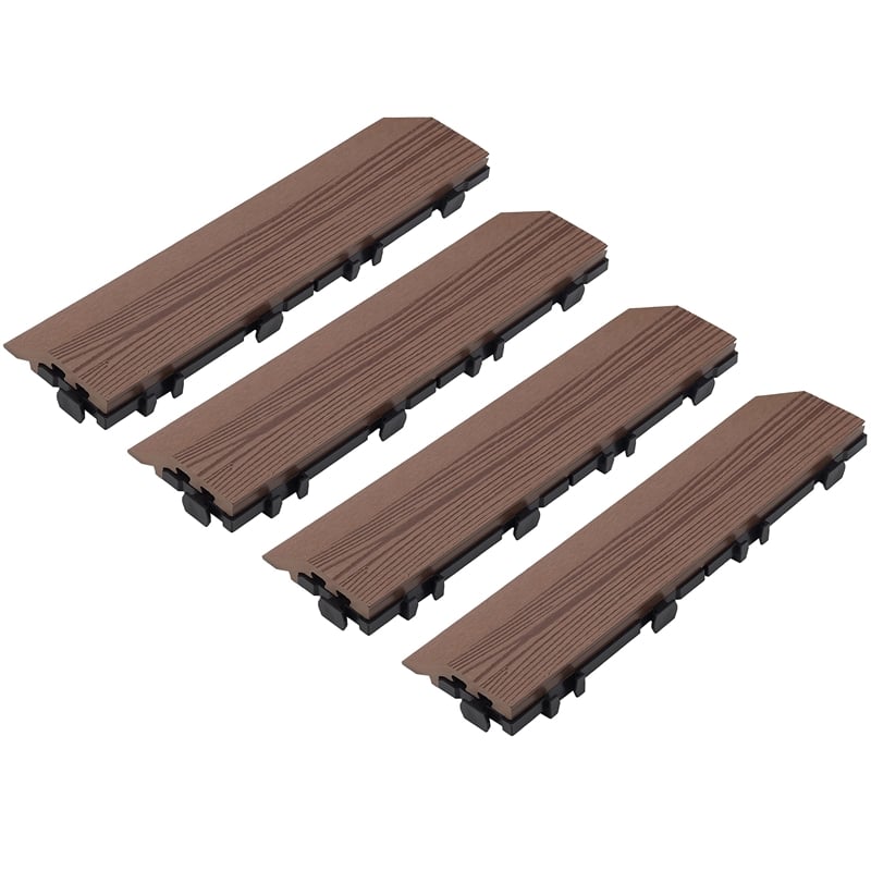 Corner Edge Wood Trim in Brown Canyon 4 Pack