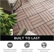 Corner Edge Wood Trim in Brown Canyon 4 Pack