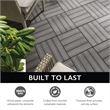 Corner Wood Trim in Modern Black 4 Pack