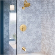Stainless Steel Tub Diverter Spout in Satin Gold