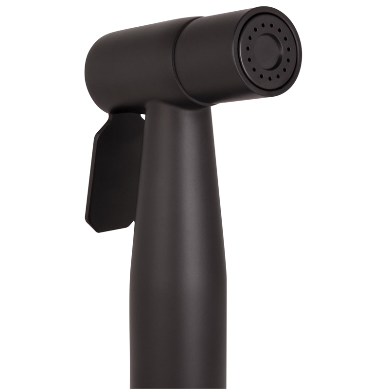 Stainless Steel Bidet Sprayer in Matte Black