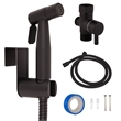 Stainless Steel Bidet Sprayer in Matte Black