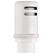 Brass Dishwasher Air Gap in Satin Gold and White