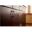 Metro Metal Cabinet Pull in Satin Nickel  10 Pack