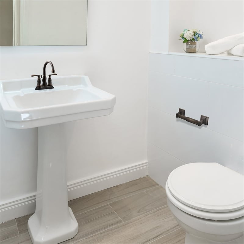 Millbridge Metal Toilet Paper Holder in Oil Rubbed Bronze