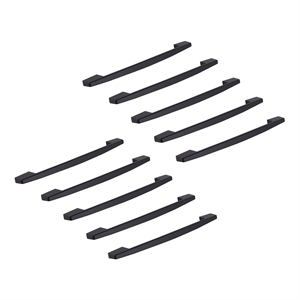 Brody Metal Cabinet Pull in Matte Black  5 Inch  10 Pack