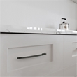 Brody Metal Cabinet Pull in Matte Black  5 Inch  10 Pack