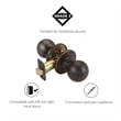Ball Bronze Closet Brass Door Knob