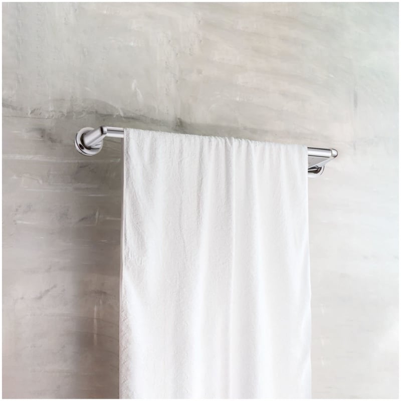 Alta Bay Metal Towel Bar in Polished Chrome 18 Inch