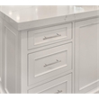 Hollow Cabinet Stainless Steel Drawer Pull in Satin Nickel 10 Pack