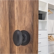 Egg Dummy Brass Door Knob in Oil Rubbed Bronze