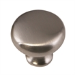 Mushroom Cabinet Knob in Satin Nickel  5 Pack