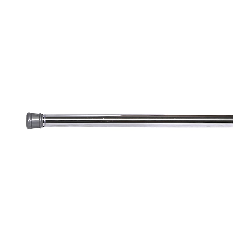 Design House 564203 Classic Adjustable 50 to 84-inch Shower Rod in Chrome
