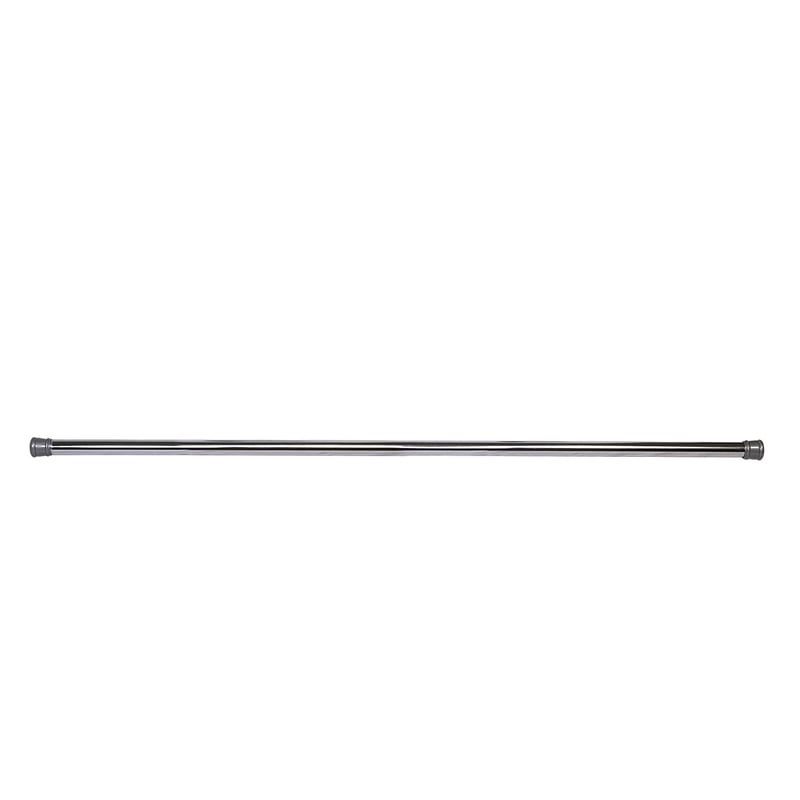 Design House 564203 Classic Adjustable 50 to 84-inch Shower Rod in Chrome