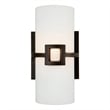 Monroe Stainless Steel Wall Sconce in Oil Rubbed Bronze