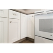 Mushroom Metal Cabinet Knob in Satin Nickel 25 Pack
