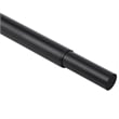 Design House Expandable Stainless Steel Shower Rod 36 to 63 in Matte Black