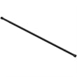 Design House Expandable Stainless Steel Shower Rod 36 to 63 in Matte Black