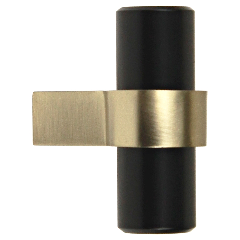 Design House 5-Pack Emery Stainless Steel Cabinet Knobs in Gold and Matte Black