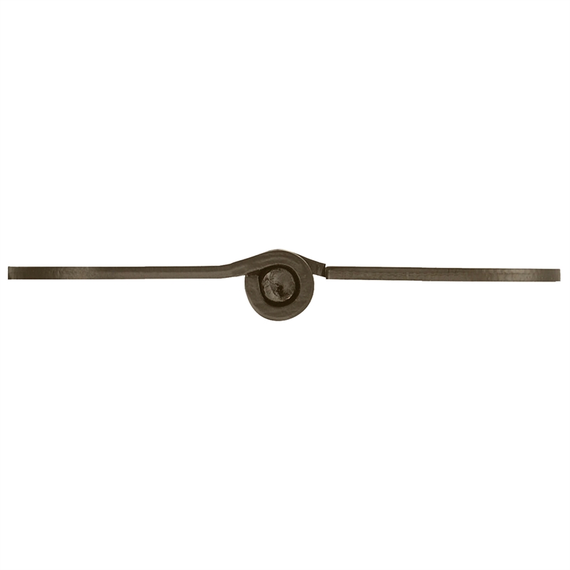 Stainless Steel Door Hinge in Antique Brass 3 1/2 Inch 5/8 Inch Radius 9 Pack