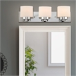 Design House Dove Creek Square Glass Lighting Components in Frosted White
