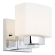 Design House Dove Creek 1-Light Stainless Steel Wall Light in Polished Chrome