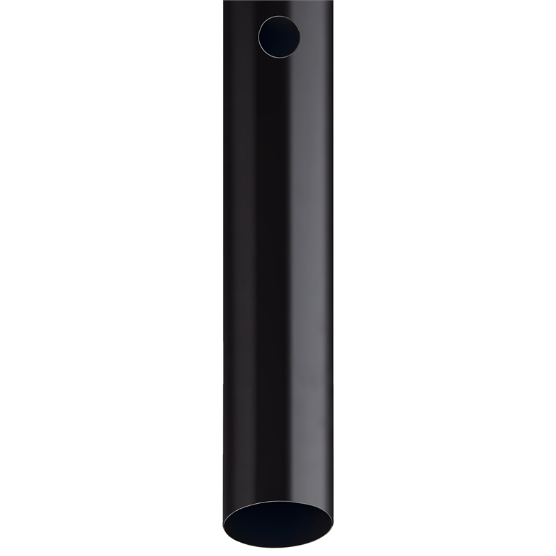 Design House Oak Creek Outdoor Aluminum Light and Lamp Post in Black