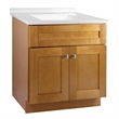 Design House Fully Assembled Brookings Vanity with Cultured Marble Top in Birch