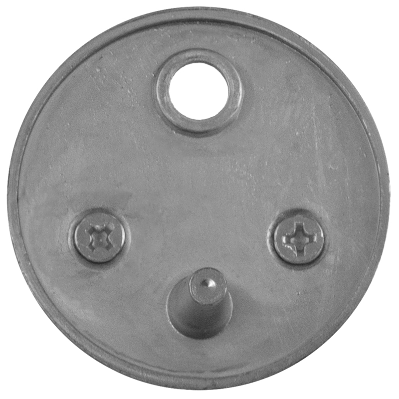 Design House Dome Metal Door Stop in Satin Nickel 10 Pack
