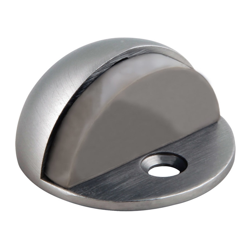 Design House Dome Metal Door Stop in Satin Nickel 10 Pack