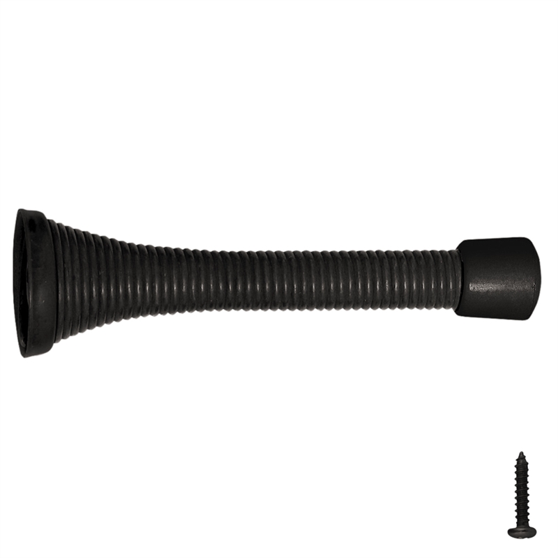 Design House Spring Metal Door Stop in Oil Rubbed Bronze 20 Pack