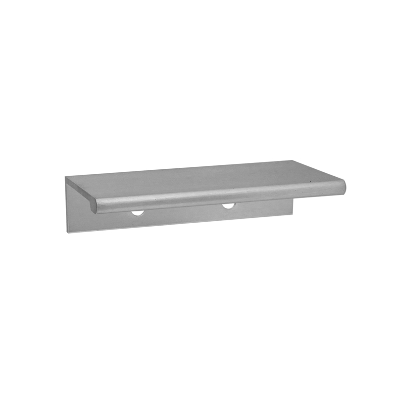 Design House Edge Metal Cabinet Finger Pull in Satin Nickel 10 Pack