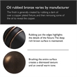 Design House Stratford Metal Passage Doorknob in Oil Rubbed Bronze 6 Pack
