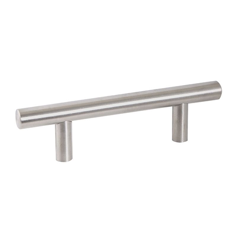 Design House Hollow 3 Inch Stainless Steel Cabinet Pulls in Satin Nickel 10 Pack