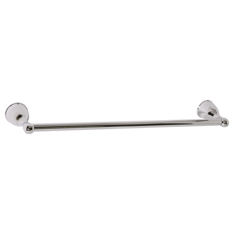 Design House Ames Stainless Steel Towel Bar in Polished Chrome 18 Inch