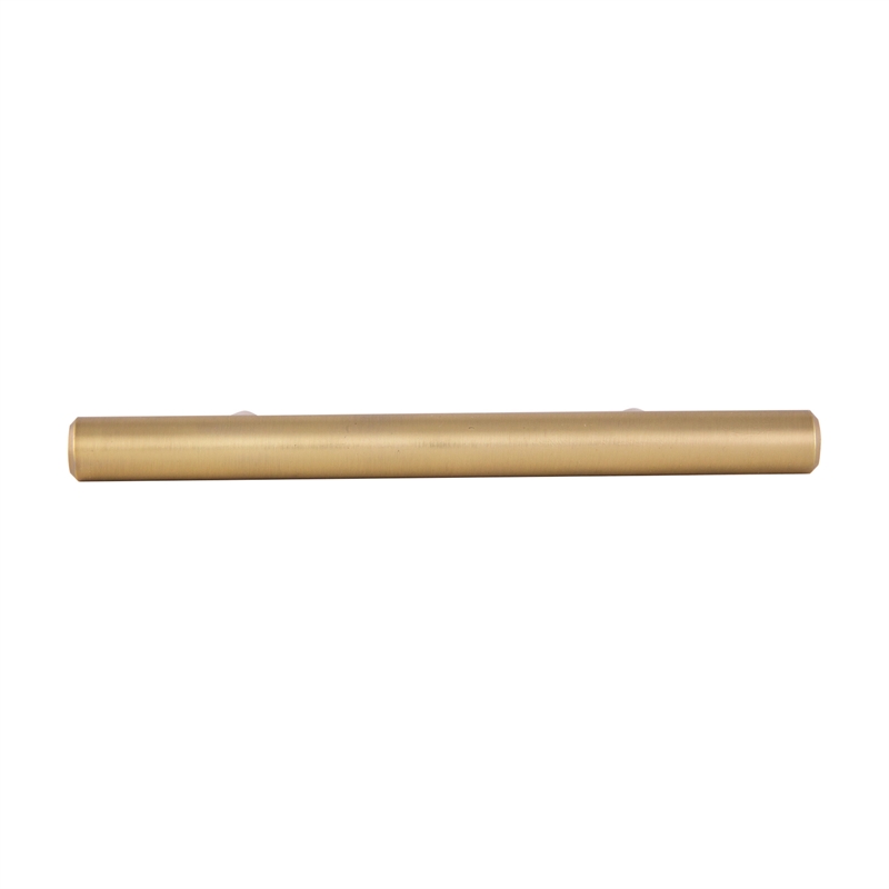 Design House Solid 3in (76 mm) Satin Gold Stainless Steel Cabinet Pulls 10 Pack