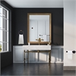 Design House Kelton 4 Piece Bathroom Accessories in Matte Black and Gold