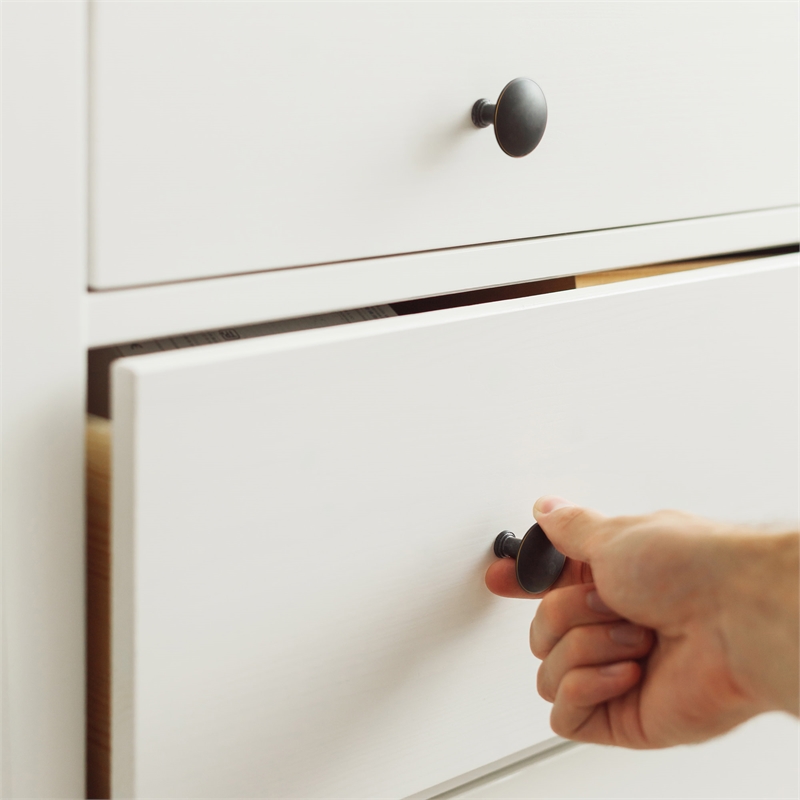 Design House Midtown Metal Cabinet Knob in Oil Rubbed Bronze 10 Pack