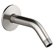 Design House Satin Nickel Escutcheon Metal Shower Arm