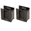 Design House Pocket Passage Brass Door Hardware in Oil Rubbed Bronze 2 Pack