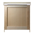 Brookings Vanity in Modern Birch with Cultured Marble Top Fully Assembled 31in