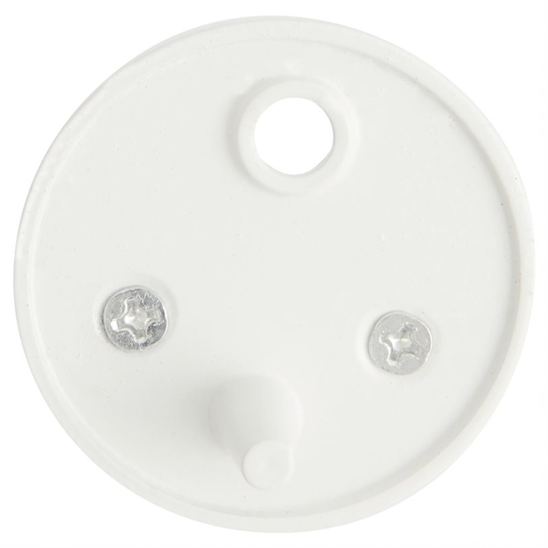 Design House Dome Door Stop in White 10-Pack Metal White