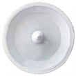 Design House Solid Rigid Cast Door Stop in White 20-Pack Stainless Steel White
