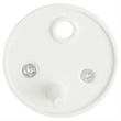 Design House Dome Door Stop in White 5-Pack Metal White