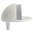 Design House Dome Door Stop in White 5-Pack Metal White