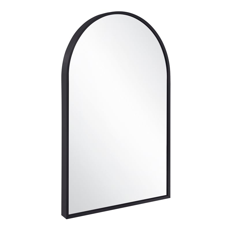 Maeve Arched Wall Mirror with Black Frame 30in x 20in 2-Pack