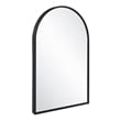 Maeve Arched Wall Mirror with Black Frame 30in x 20in 2-Pack
