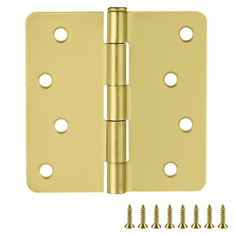 Design House Stainless Steel Door Hinge-Satin Brass 4